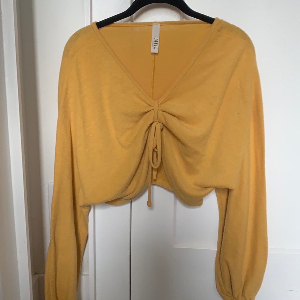 Crop sweater